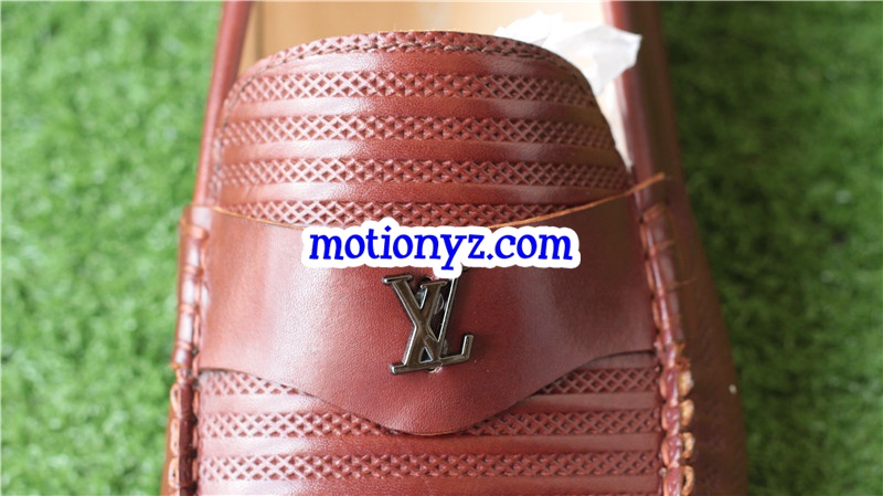 Men Brand Leather Shoes Brown